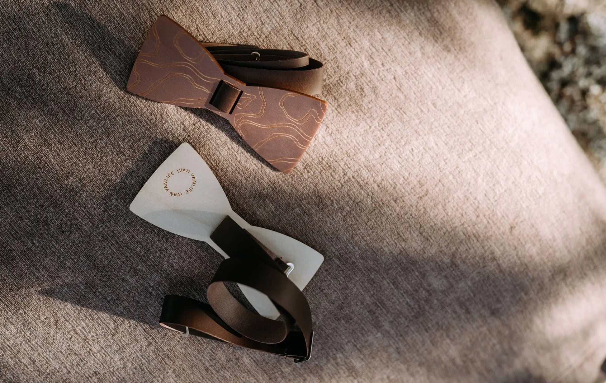 IVAN suomalainen puurusetti ruskea