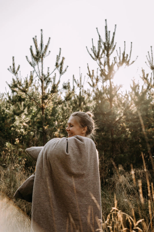 Merino Bliss -merinovilla-bambu pussilakana - IVAN